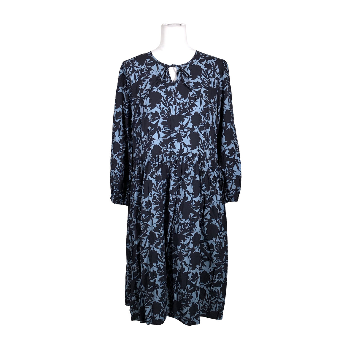 Unisex Your Face - Schiffon dress, size 40 - Blue (1)