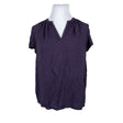 Unisex Saint Tropez - Short-sleeved blouse, size 44 - Blue ()