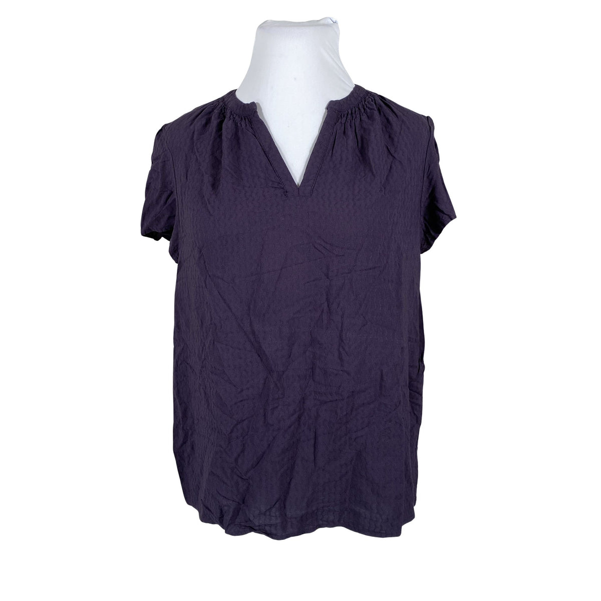 Unisex Saint Tropez - Short-sleeved blouse, size 44 - Blue (1)