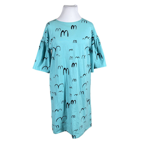 Unisex Papu - Tricot dress, size 42 - Turquoise ()