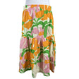 Unisex Mainio - Fabric skirt, size 44 - Orange ()