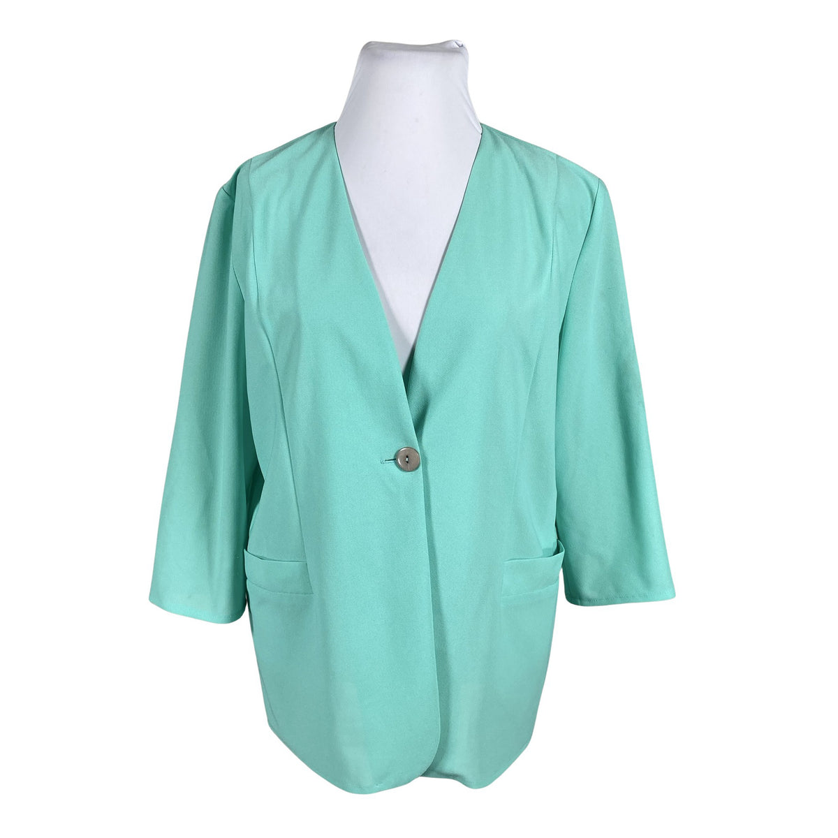 Unisex Eurofashion - Jacket, size 44 - Turquoise (1)