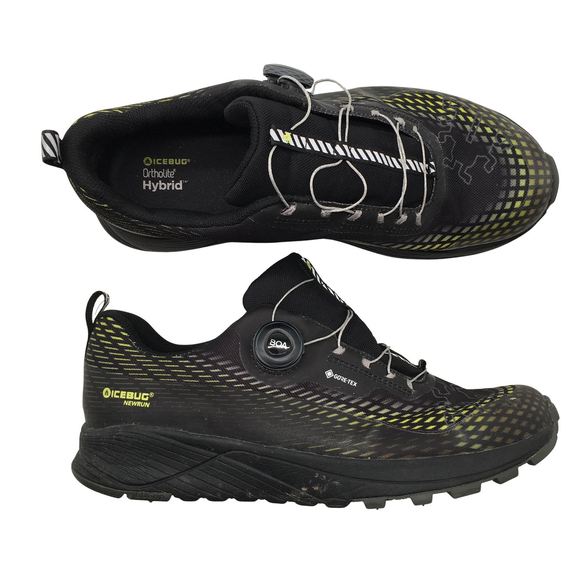Unisex Icebug - Running shoes, size XS - Black (1)