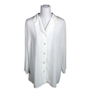 Unisex Lena - Blouse, size 38 - White (1)