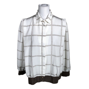 Unisex Modelia - Blouse, size 36 - White (1)