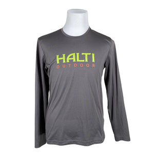 Unisex Halti - Sports shirt, long sleeve, size M - Gray (1)
