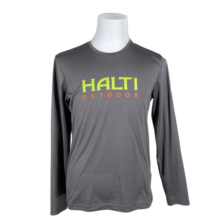 Unisex Halti - Sports shirt, long sleeve, size M - Gray ()