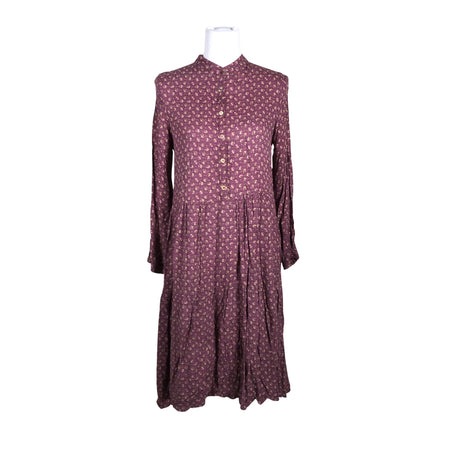 Unisex Noella - Schiffon dress, size 38 - Wine red ()