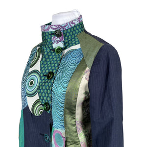 Unisex Desigual - Trench coat, size 44 - Blue (2)
