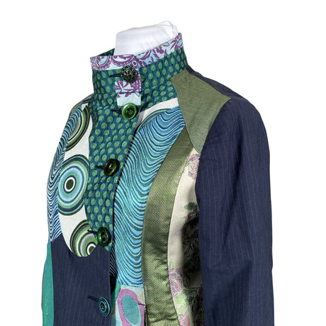Unisex Desigual - Trench coat, size 44 - Blue (2)