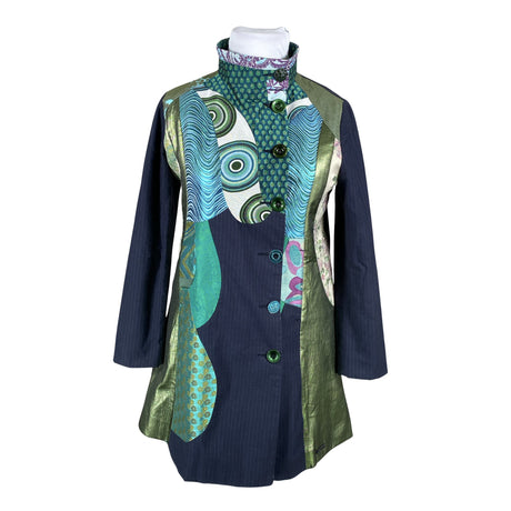 Unisex Desigual - Trench coat, size 44 - Blue ()
