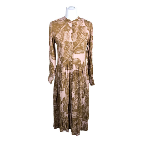 Unisex Papu - Maxi dress, size 38 - Brown ()