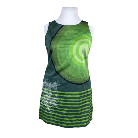 Unisex Desigual - Sheath dress, size 42 - Green ()