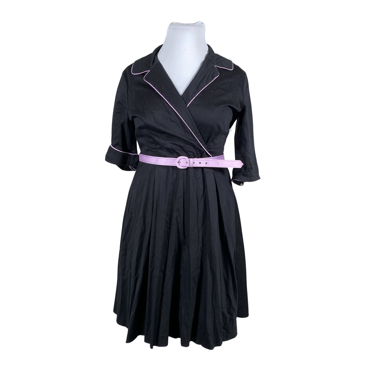 Unisex Lady Vintage - Dress, size 42 - Black (1)