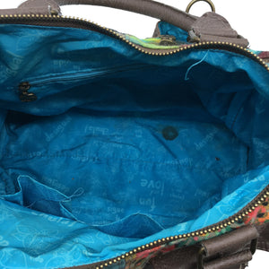 Unisex Desigual - Handbag, size Midi - Brown (3)