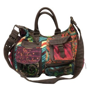 Unisex Desigual - Handbag, size Midi - Brown (1)