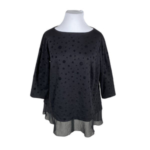 Unisex Voglia - Tricot tunic, size 48 - Black (1)