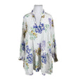 Unisex Zizzi - Schiffon tunic, size 50 - White ()