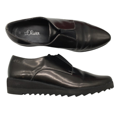 Unisex s.Oliver - Loafers, size 39 - Black ()