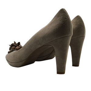 Unisex Paul Green - Open toe high heel shoes, size 41 - Beige (3)