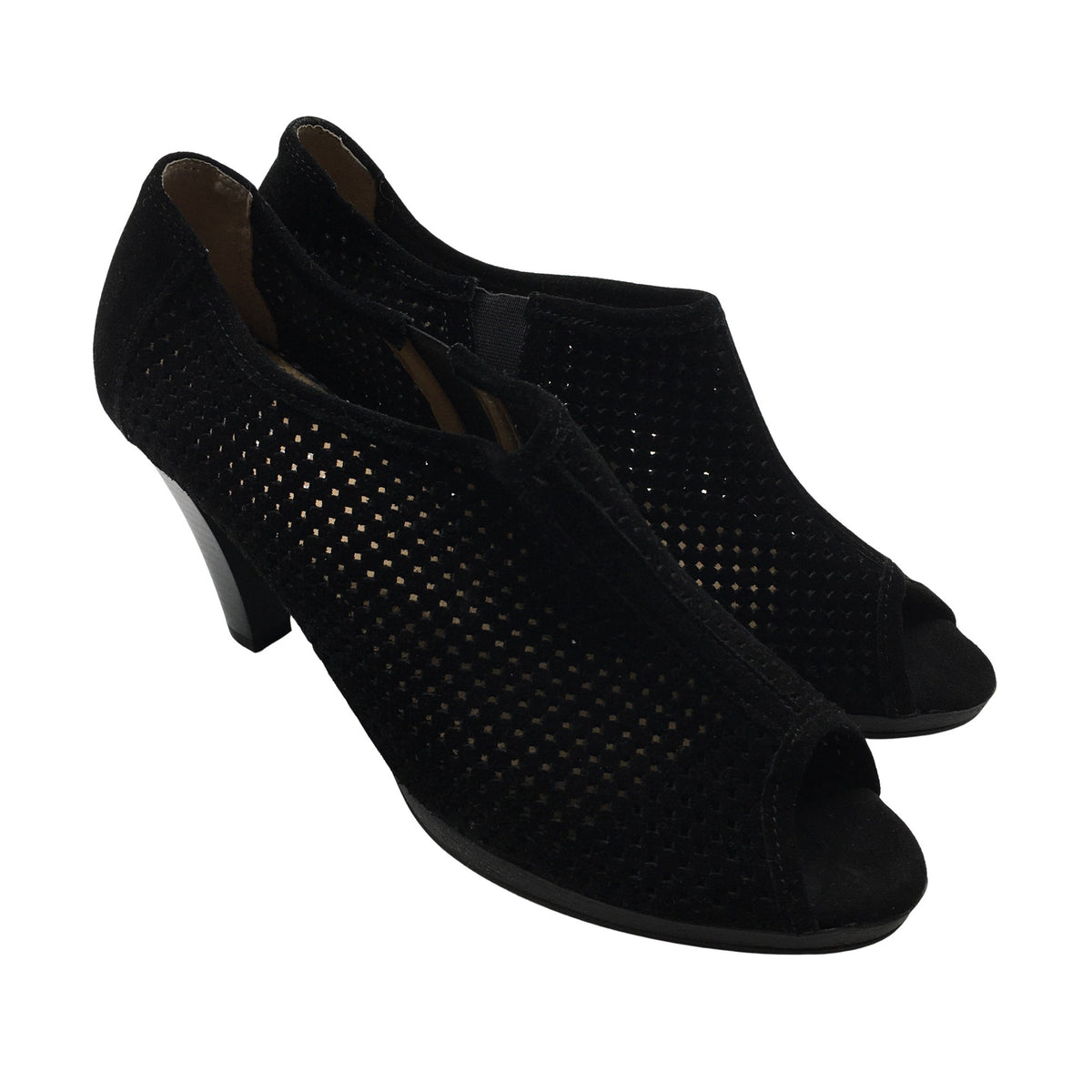 Unisex Pier One - Open toe high heel shoes, size 42 - Black (2)