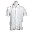 Unisex ME+EM - Short-sleeved blouse, size 40 - White ()