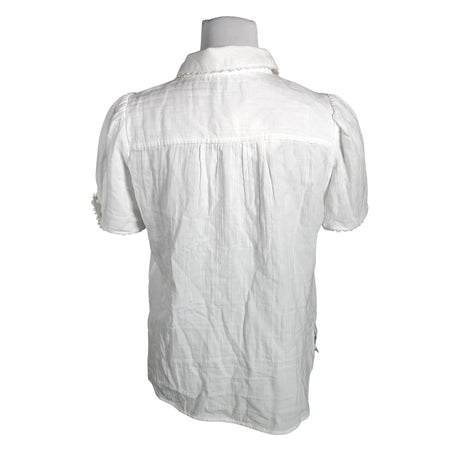 Unisex ME+EM - Short-sleeved blouse, size 40 - White (2)