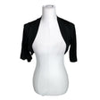Unisex Your Face - Knit bolero jacket, size 36 - Black ()
