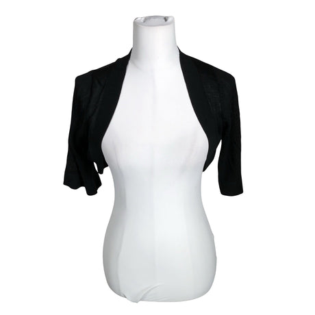 Unisex Your Face - Knit bolero jacket, size 36 - Black ()