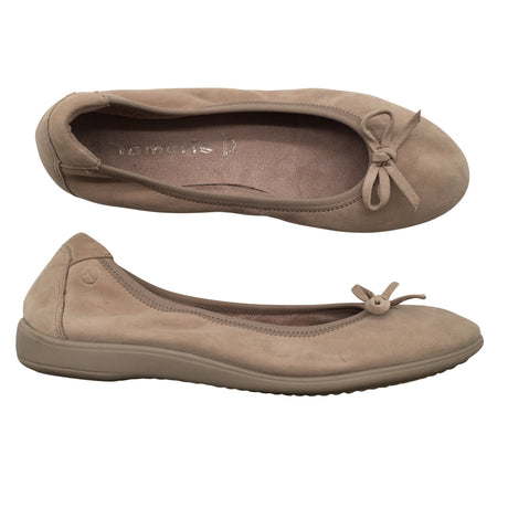 Unisex Tamaris - Ballerinas, size 36 - Beige ()