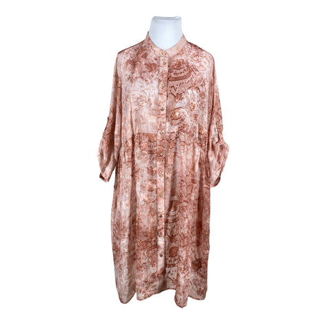 Unisex Zoey - Schiffon dress, size 50 - Light pink ()