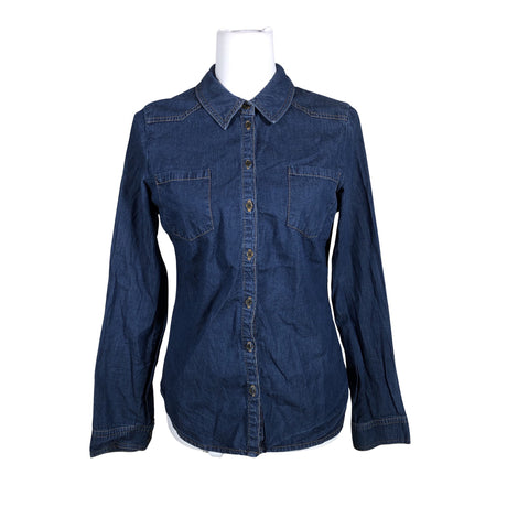 Unisex Your Face - Denim shirt, size 36 - Blue ()