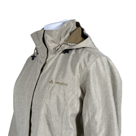 Unisex Vaude - Winter jacket, size 46 - Beige (2)