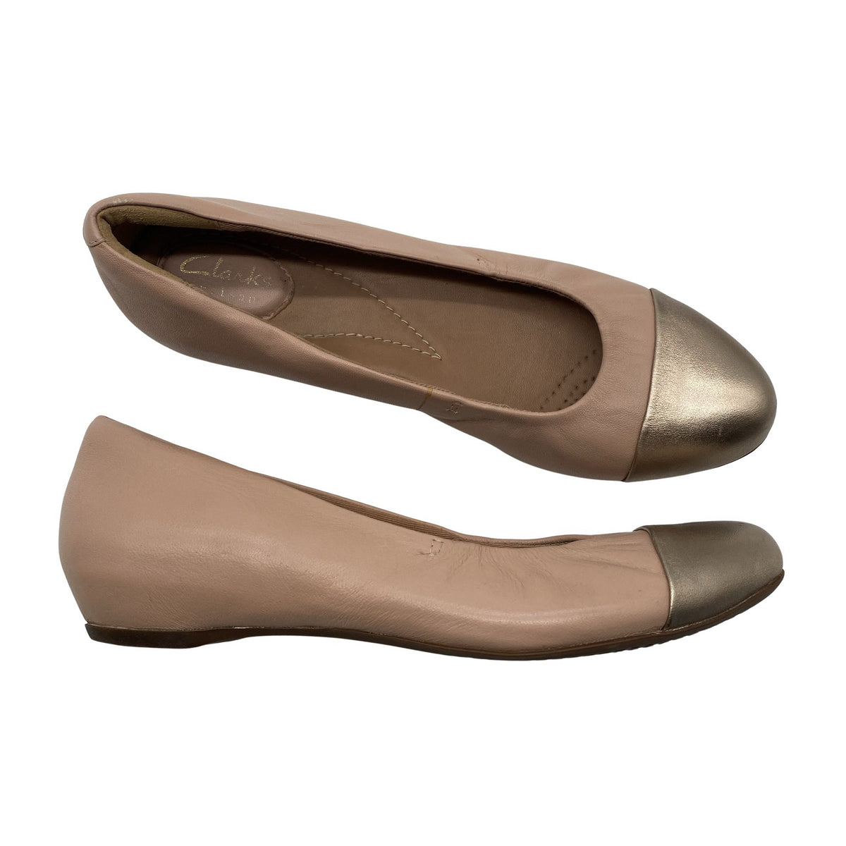 Unisex Clarks - Ballerinas, size 38 - Beige (1)