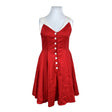 Unisex Hearts & Roses - Dress, size 44 - Red ()