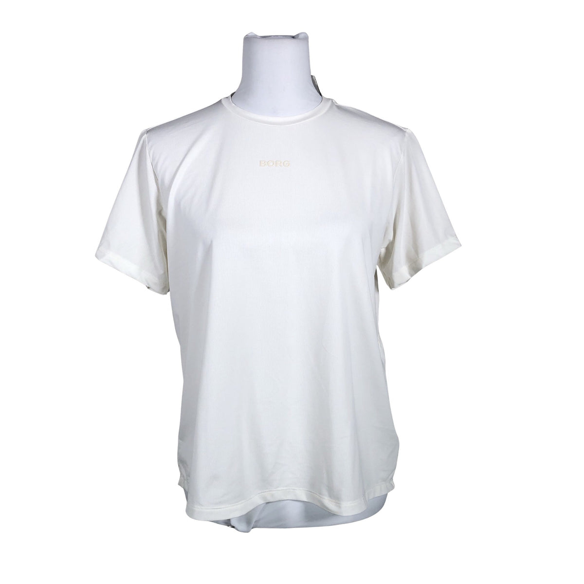 Unisex Björn Borg - Sports shirt, short sleeve, size 38 - Natural white (1)