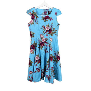 Unisex Hearts & Roses - Dress, size 146 - 152 - Turquoise (1)