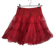 Unisex Lindy Bop - Tulle skirt, size 134 - 140 - Red ()