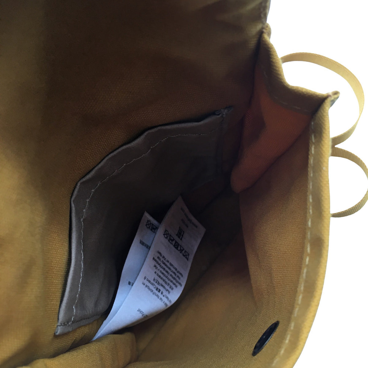 Unisex Fjällräven - Shoulder bag, size Mini - Yellow (2)