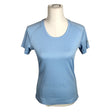 Unisex Pro Touch - Sports shirt, short sleeve, size 38 - Light blue ()