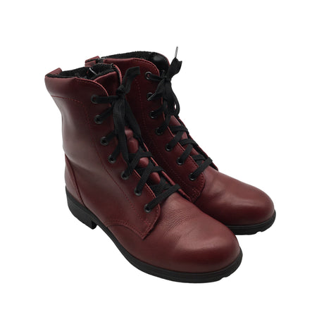 Unisex Sievi - Ankle boots, size 39 - Red (2)