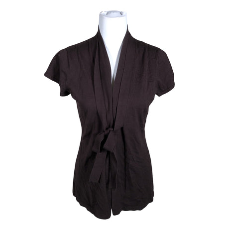Unisex S.T.I - Knit vest, size 38 - Brown ()