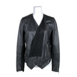 Unisex River Island - Leather jacket, size 40 - Black ()