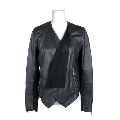 Unisex River Island - Leather jacket, size 40 - Black ()