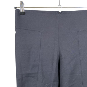 Unisex by Malene Birger - Straight leg trousers, size 38 - Black (2)
