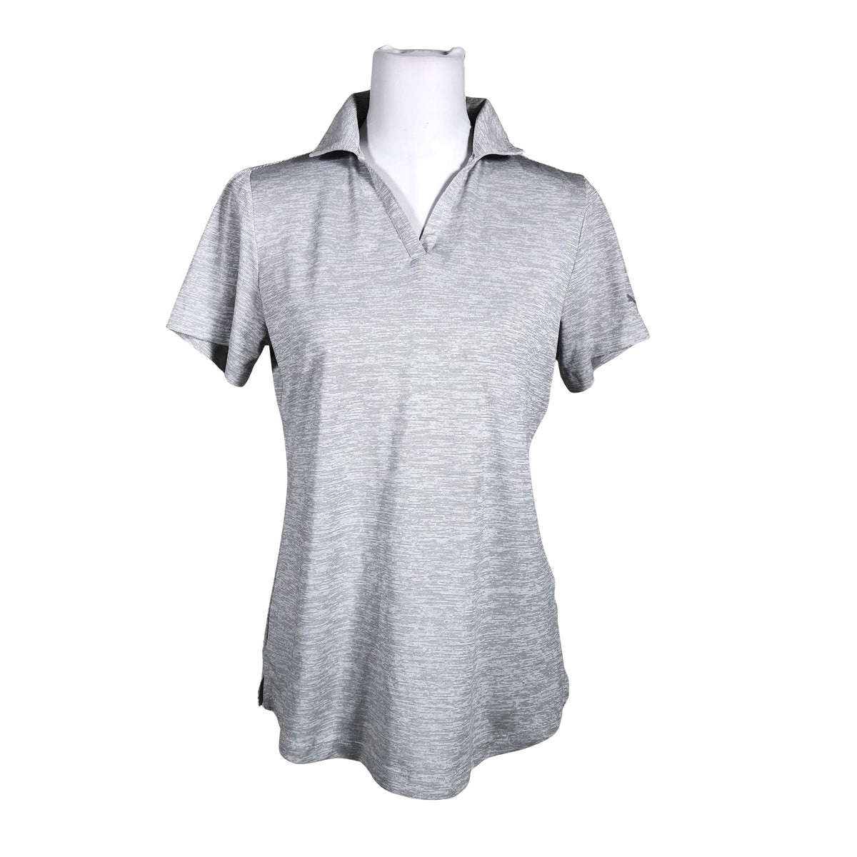 Unisex Puma - Sports shirt, short sleeve, size 40 - Gray (1)