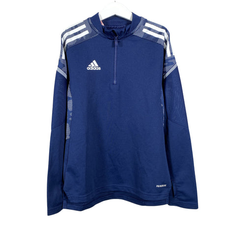 Unisex Adidas - Sports shirt, long sleeve, size 134 - 140 - Blue ()