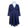 Unisex Flounce London - Party dress, size 42 - Blue ()