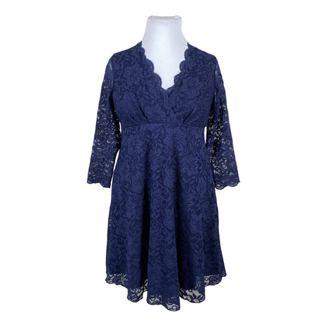 Unisex Flounce London - Party dress, size 42 - Blue ()