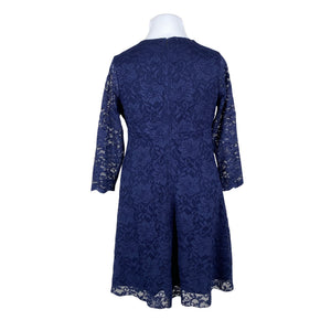 Unisex Flounce London - Party dress, size 42 - Blue (2)